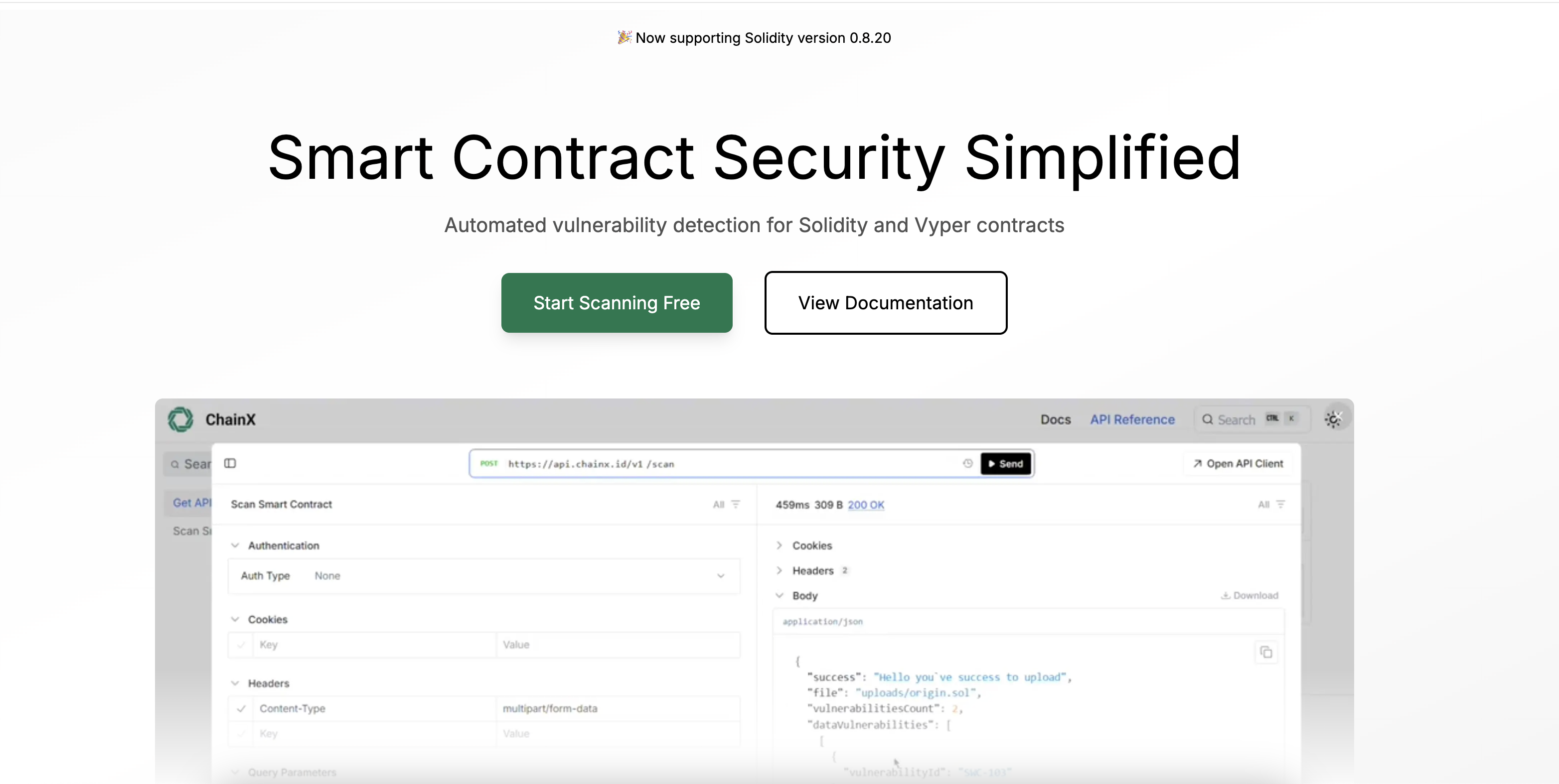 ChainX - Security Tools